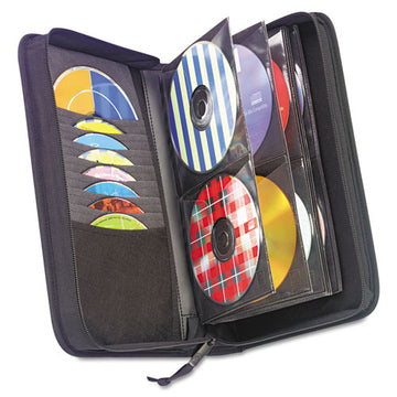 Case Logic® Cd-dvd Wallet, Holds 72 Discs, Black freeshipping - TVN Wholesale